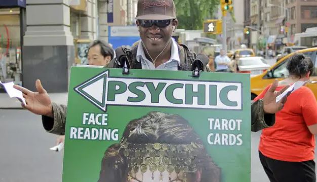 Seeing through a fake psychic